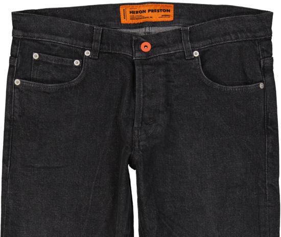  헤론 프레스톤 스트레이트 팬츠 HMYA003F197980161000 BLACK - HERON PRESTON