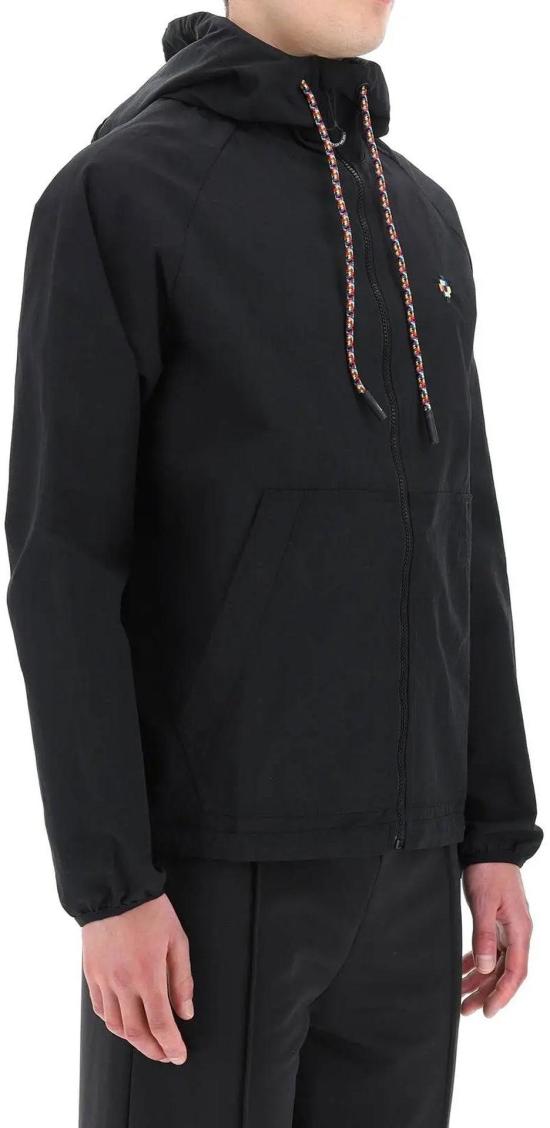  마르셀로 불론 후드 티셔츠 CMEB037S22FAB0011084 BLACK - MARCELO BURLON