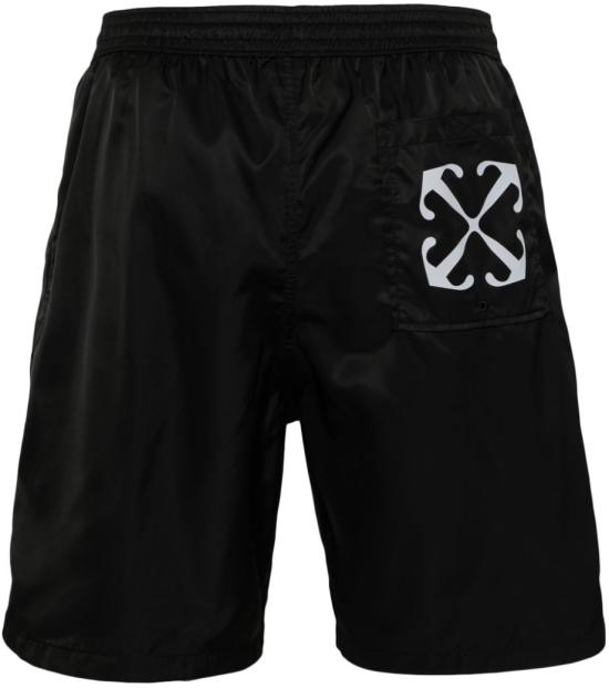  오프화이트 스윔팬츠 OMFD008C99FAB0011001 BLACK - OFF WHITE