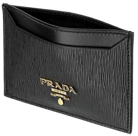  프라다 카드지갑 1MC2082B6PF0002 BLACK - PRADA