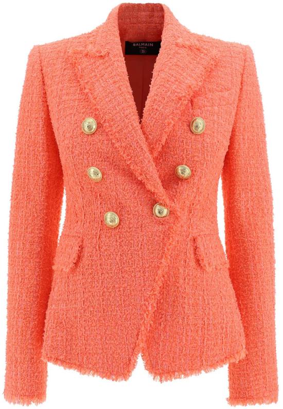  발망 자켓 BF1SG165XF914DABF1SG165XF914DAORANGEORANGE - BALMAIN