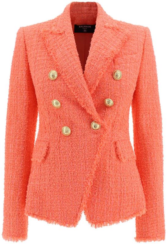  발망 자켓 BF1SG165XF914DABF1SG165XF914DAORANGEORANGE - BALMAIN