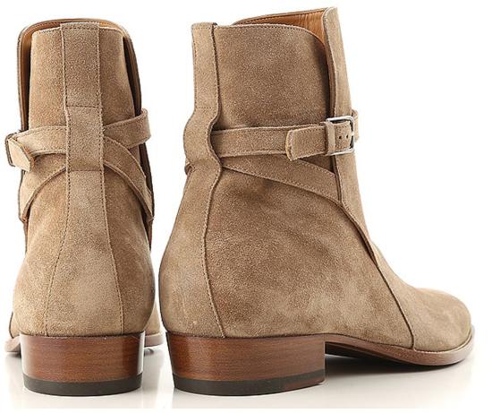  생로랑 부츠 498372BT3009870 BEIGE - SAINT LAURENT