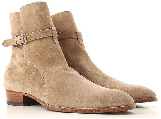  생로랑 부츠 498372BT3009870 BEIGE - SAINT LAURENT