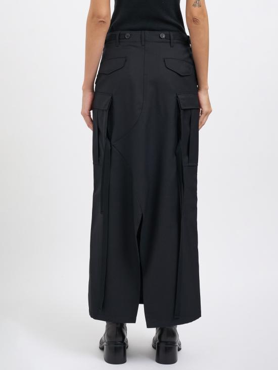 25FW 와타나베 준야 롱 스커트 MJPS007051BLACK Black - JUNYA WATANABE