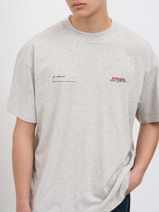 25FW 리프레젠트 반팔 티셔츠 NMLM427430 Cream - REPRESENT