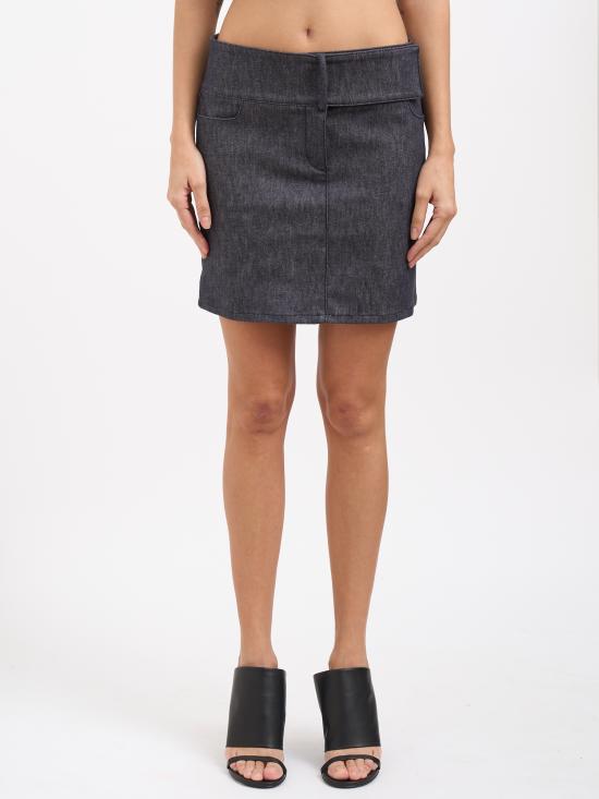 25FW 쿠레쥬 미디 스커트 M225DJU271DE00359011 Grey