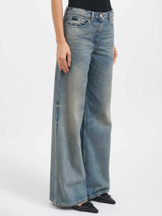 25FW 쿠레쥬 데님 팬츠 MVESDPA253DE00417052 Light blue - COURREGES