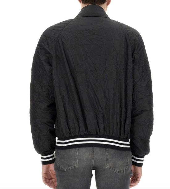  발망 바이커 자켓 XH0TF195XC17EAB BLACK - BALMAIN