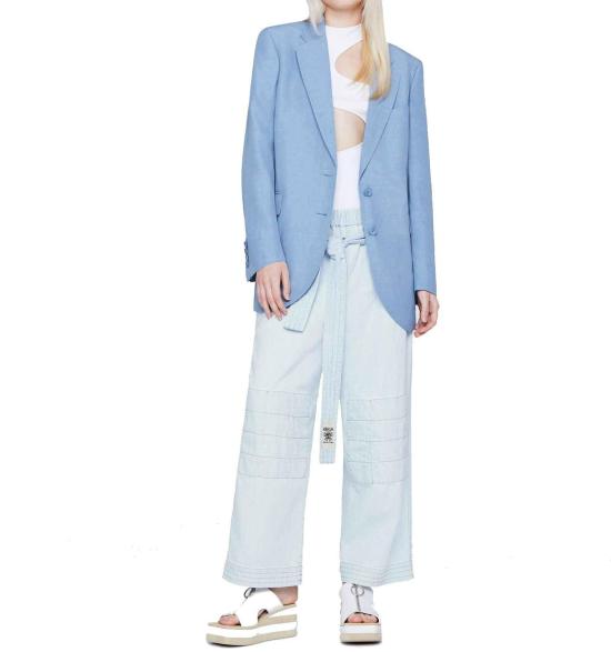  스텔라 맥카트니 스트레이트 팬츠 6D00123SOH724877 BLUE - STELLA MCCARTNEY