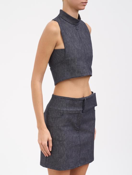 25FW 쿠레쥬 수트 M225DTO419DE00359011 Grey - COURREGES