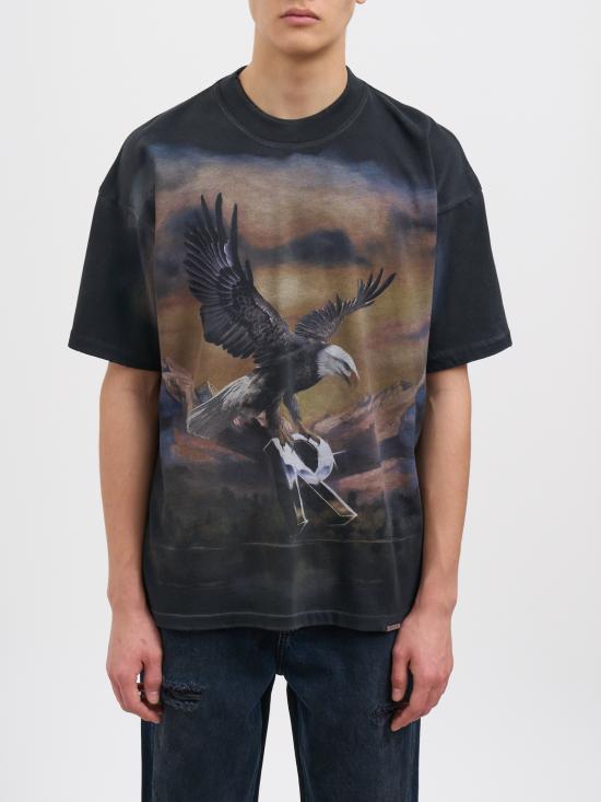 26SS 리프레젠트 반팔 티셔츠 NMLM10076104 Dark grey