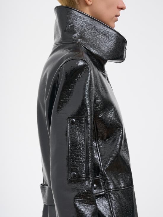 25FW 쿠레쥬 트렌치 코트 M325CMA234VY00149999 Black - COURREGES