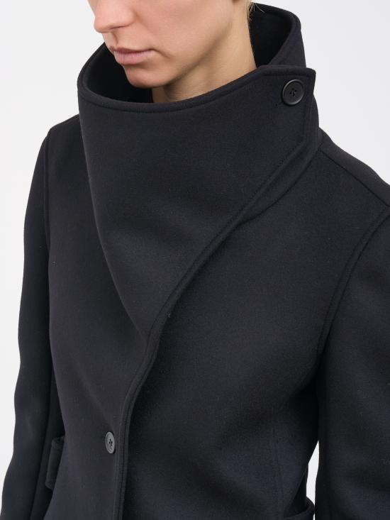 25FW 쿠레쥬 트렌치 코트 M325CMA230WO01189999 Black - COURREGES