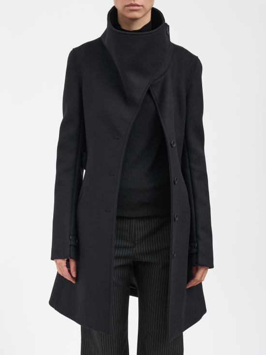 25FW 쿠레쥬 트렌치 코트 M325CMA230WO01189999 Black - COURREGES