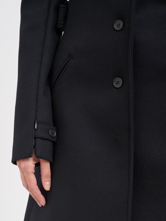 25FW 쿠레쥬 트렌치 코트 M325CMA230WO01189999 Black - COURREGES