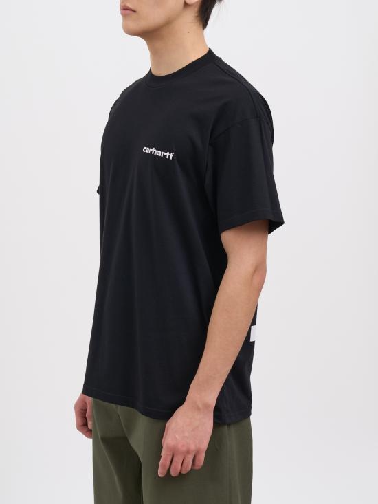 26SS 칼하트 WIP 반팔 티셔츠 NI03600389XX Black - CARHARTT WIP