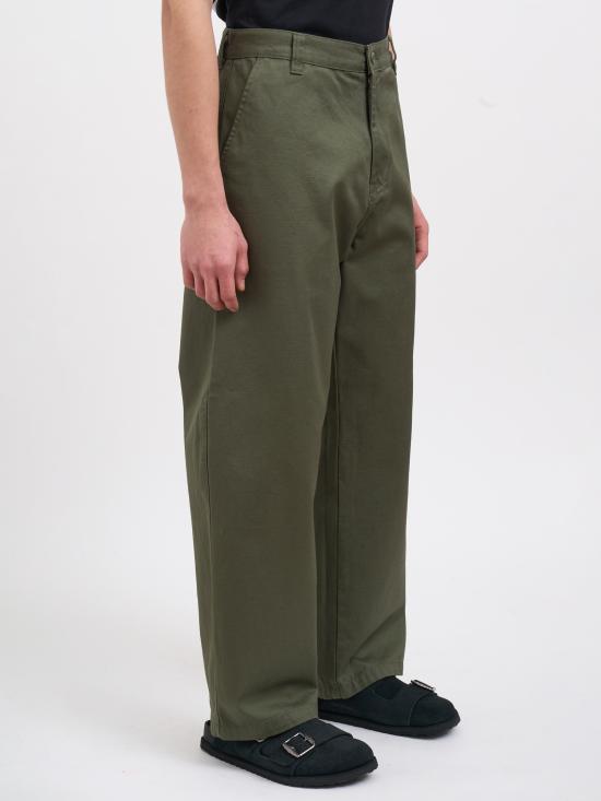 26SS 칼하트 WIP 스트레이트 팬츠 NI0363121102 Green - CARHARTT WIP