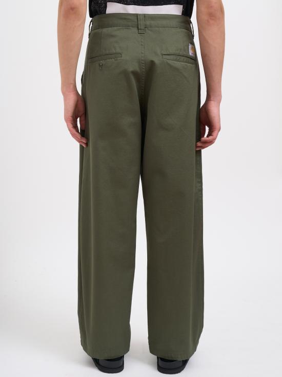 26SS 칼하트 WIP 스트레이트 팬츠 NI0363121102 Green - CARHARTT WIP
