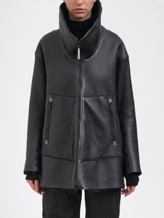 25FW 아이작 셀럼 무스탕 MPOILANTESTRAKH26NOIR Black