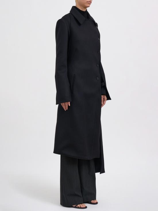 25FW 쿠레쥬 트렌치 코트 M425CMA250WO01189999 Black - COURREGES