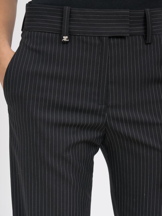 25FW 쿠레쥬 팬츠 M325CPA425PL02249901 Black - COURREGES