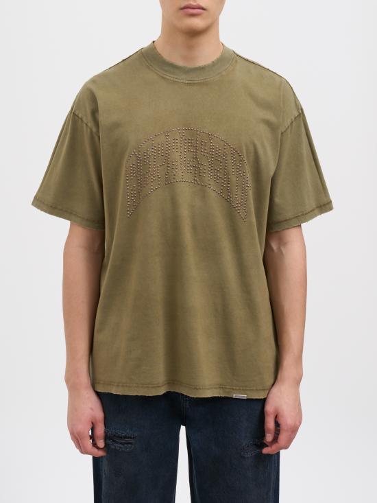 26SS 리프레젠트 반팔 티셔츠 NMLM10018059 Green