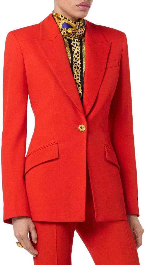 25FW 베르사체 코트 10180181A125951RC90 RED - VERSACE