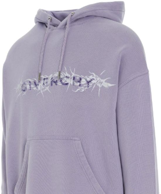  지방시 후드 티셔츠 BMJ0D53Y69540 PINK - GIVENCHY