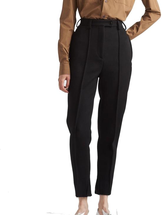  프라다 스트레이트 팬츠 P235H1ZQBF0002 BLACK - PRADA