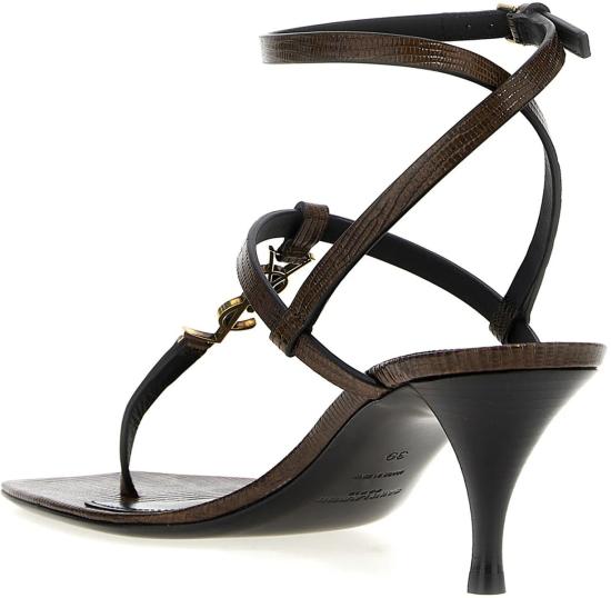 24FW 생로랑 샌들 731606AAC402515 BROWN - SAINT LAURENT