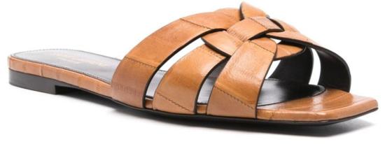 24FW 생로랑 샌들 7485760WX009708 BROWN - SAINT LAURENT