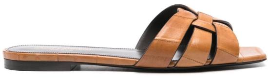 24FW 생로랑 샌들 7485760WX009708 BROWN