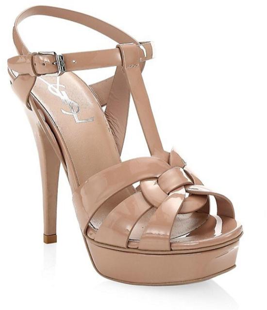 24FW 생로랑 힐/펌프스 457752B8I009935 BEIGE - SAINT LAURENT