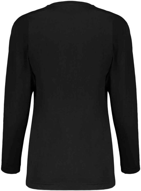 25FW 모스키노 긴팔 티셔츠 071054401555 BLACK - MOSCHINO