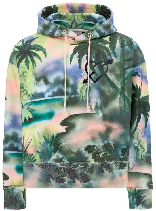  팜앤젤스 후드 티셔츠 PMBB098S21FLE0028410 GREEN