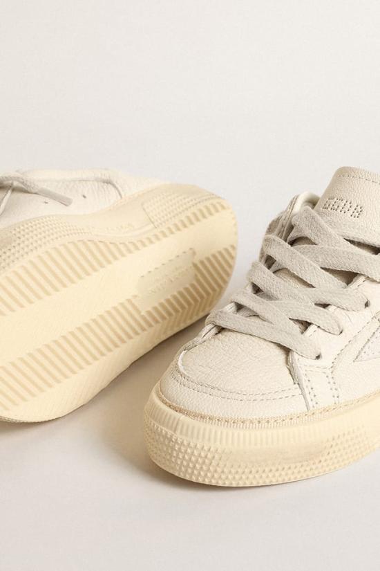 26SS [키즈] 골든구스 스니커즈 GJF00495 F004814 10100 White - GOLDEN GOOSE