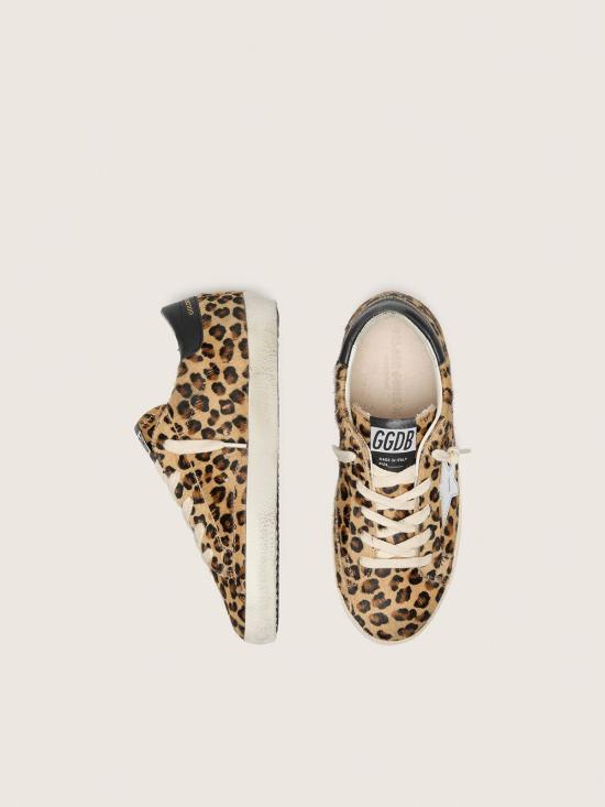 26SS [키즈] 골든구스 스니커즈 GJF00101 F008025 55731 Brown - GOLDEN GOOSE