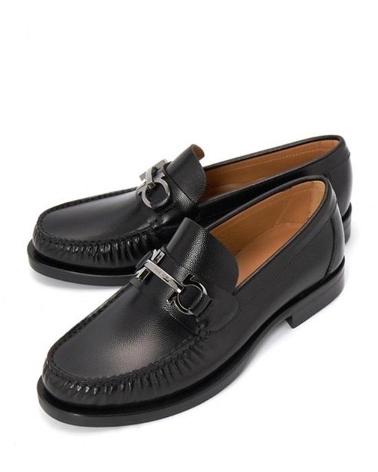  살바토레 페라가모 로퍼 0762695FORTNR BLACK - SALVATORE FERRAGAMO