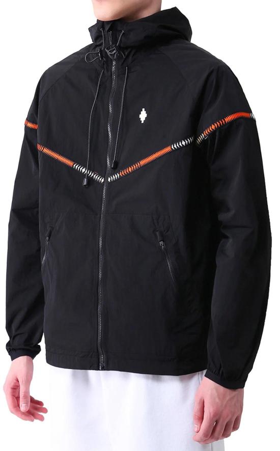  마르셀로 불론 후드 티셔츠 CMEB036S21FAB0011001 BLACK - MARCELO BURLON