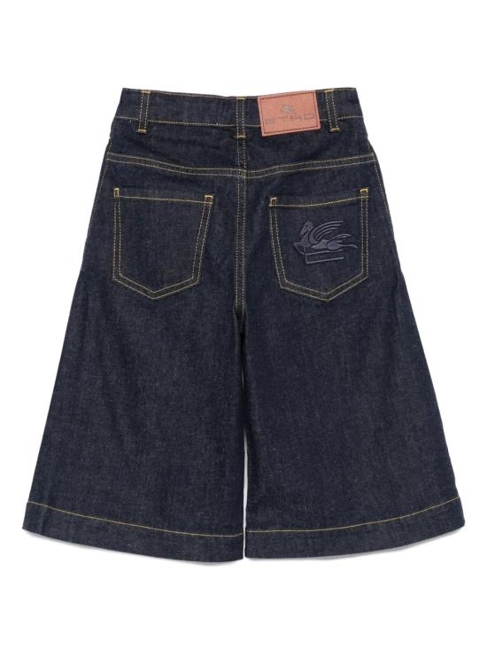 25FW [키즈] 에트로 쇼츠/버뮤다 GX6A19 D0101 620 Blue - ETRO