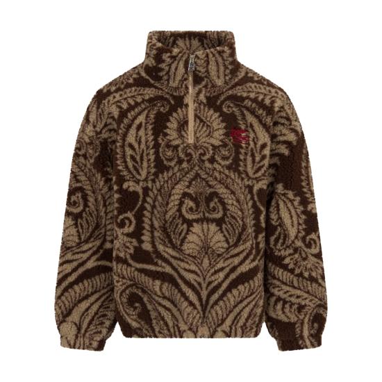 25FW [키즈] 에트로 니트/스웻셔츠 GX4P60 U0219 322BG Brown