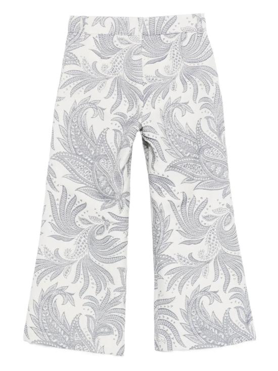 25FW [키즈] 에트로 팬츠 GX6A30 U0224 101BL Cream - ETRO