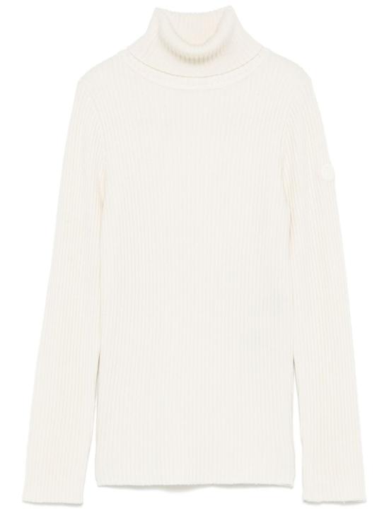 25FW 이브살로몬 터틀넥 26W25WKH50161 MA6WC11 Ivoire - YVES SALOMON