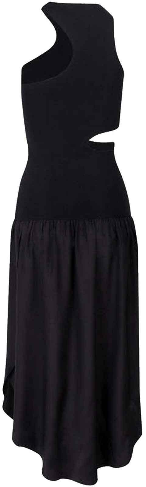  스텔라 맥카트니 미디 원피스 6045283STA741000 BLACK