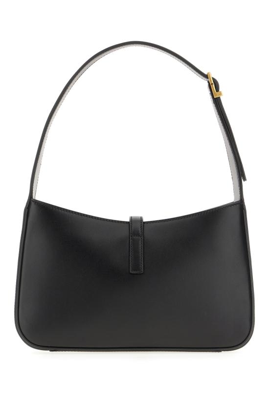 26FW 생로랑 LE 5 A 7 모노그램 토트백 6572282R20W 1000 NER0 - SAINT LAURENT