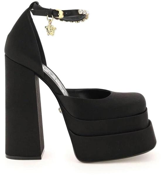  베르사체 힐/펌프스 1002005DRA671B00V BLACK