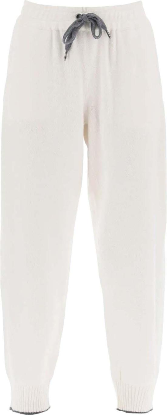  브루넬로 쿠치넬리 트레이닝/조거 팬츠 M12718189C159 WHITE