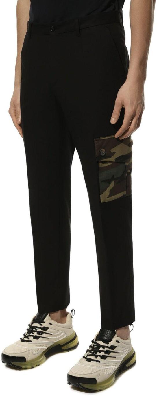  돌체앤가바나 트레이닝/조거 팬츠 GVACETGEZH6S9000 BLACK - DOLCE & GABBANA