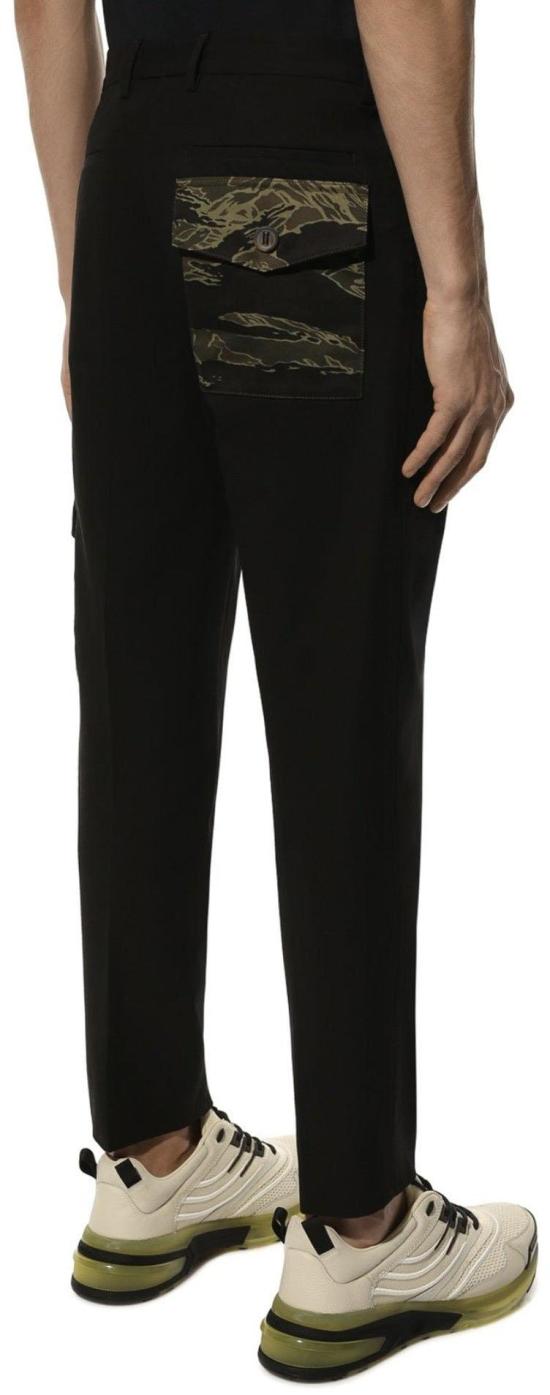  돌체앤가바나 트레이닝/조거 팬츠 GVACETGEZH6S9000 BLACK - DOLCE & GABBANA